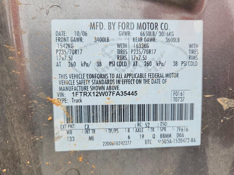 2007 Ford F150