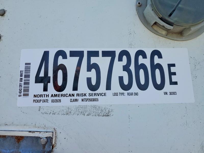 2010 Wabash Dvlshpc dry van Trailer