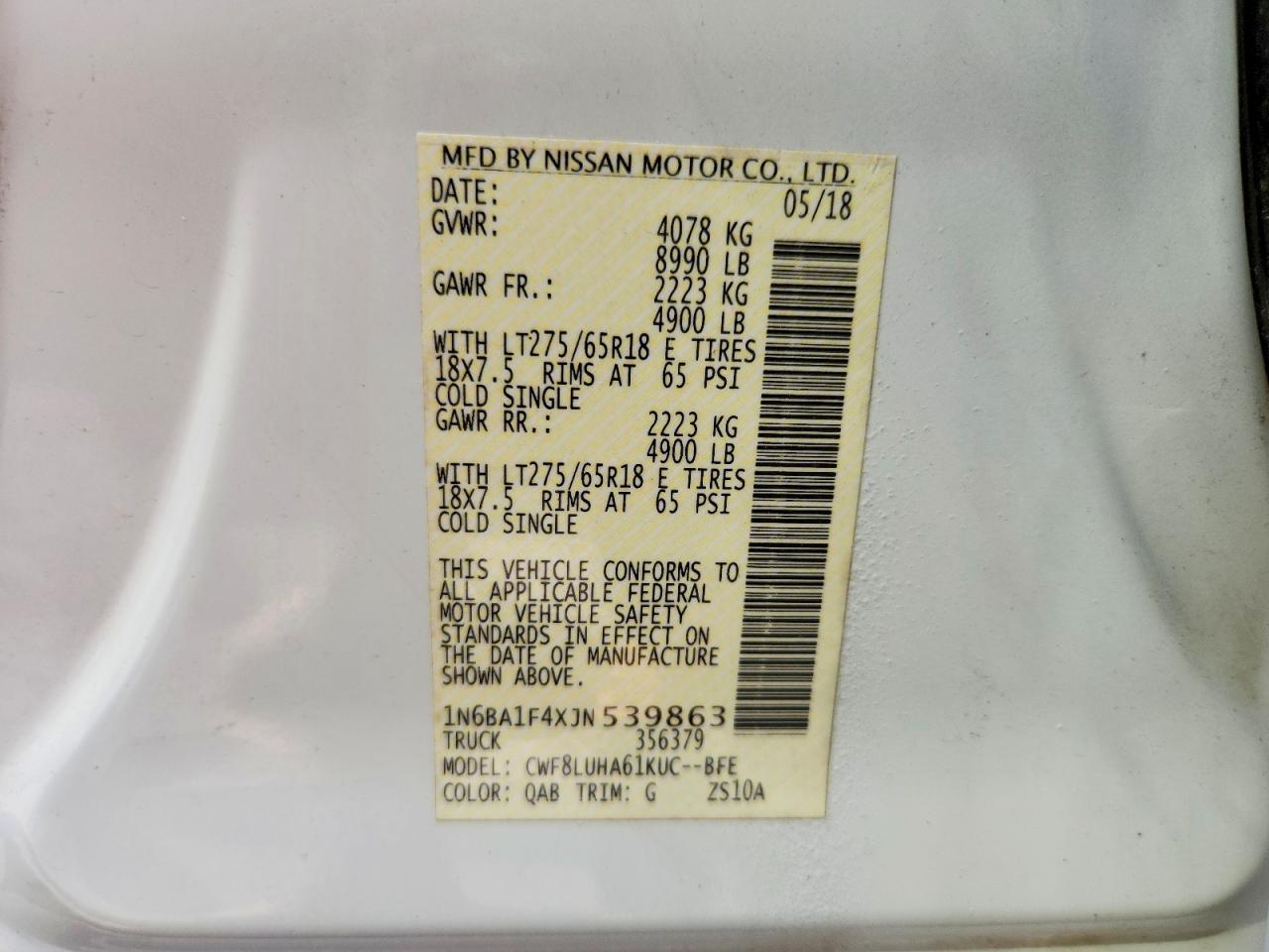 2018 Nissan Titan XD PRO-4X