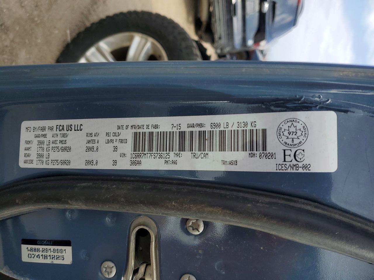 2015 Dodge RAM 1500 Sport