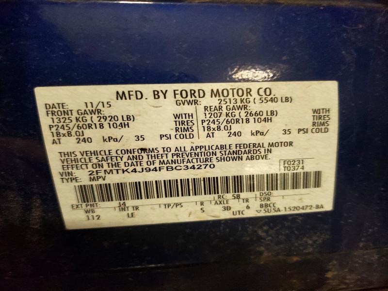 2015 Ford Edge sel