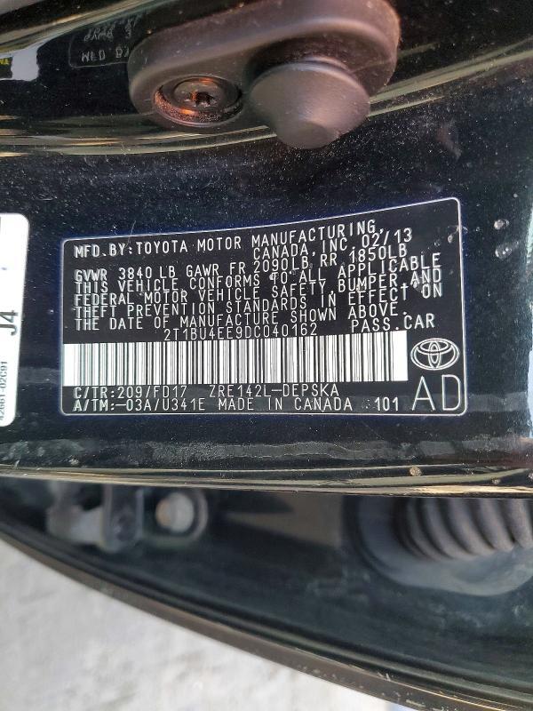 2013 Toyota Corolla s