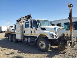 Salvage trucks for sale at Amarillo, TX auction: 2010 International 7400 Utility / Service Truck