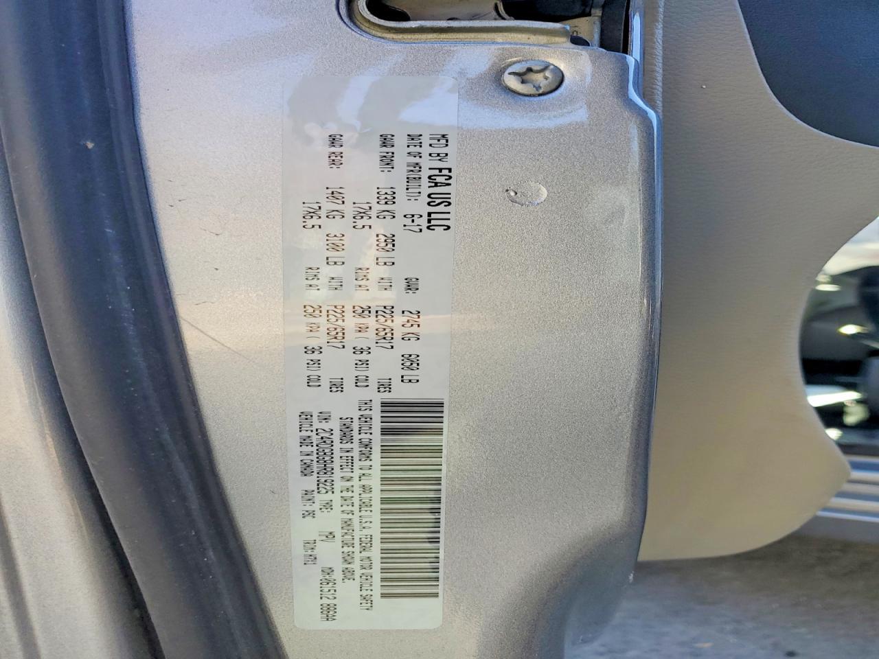 2017 Dodge Grand Caravan se