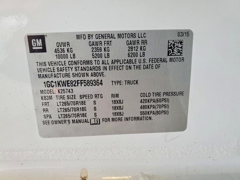 2015 Chevrolet Silverado K2500 Heavy Duty LTZ