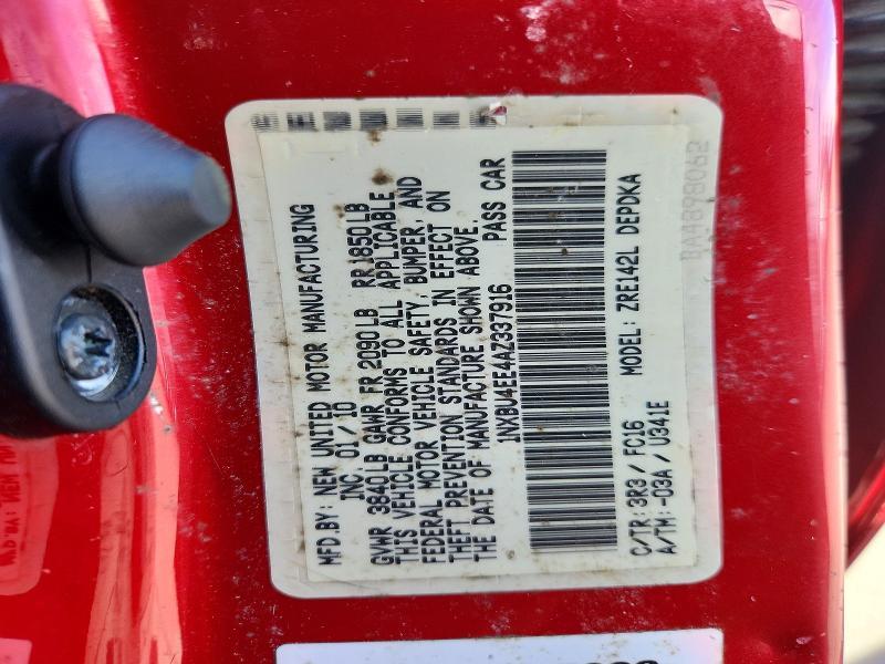 2010 Toyota Corolla le