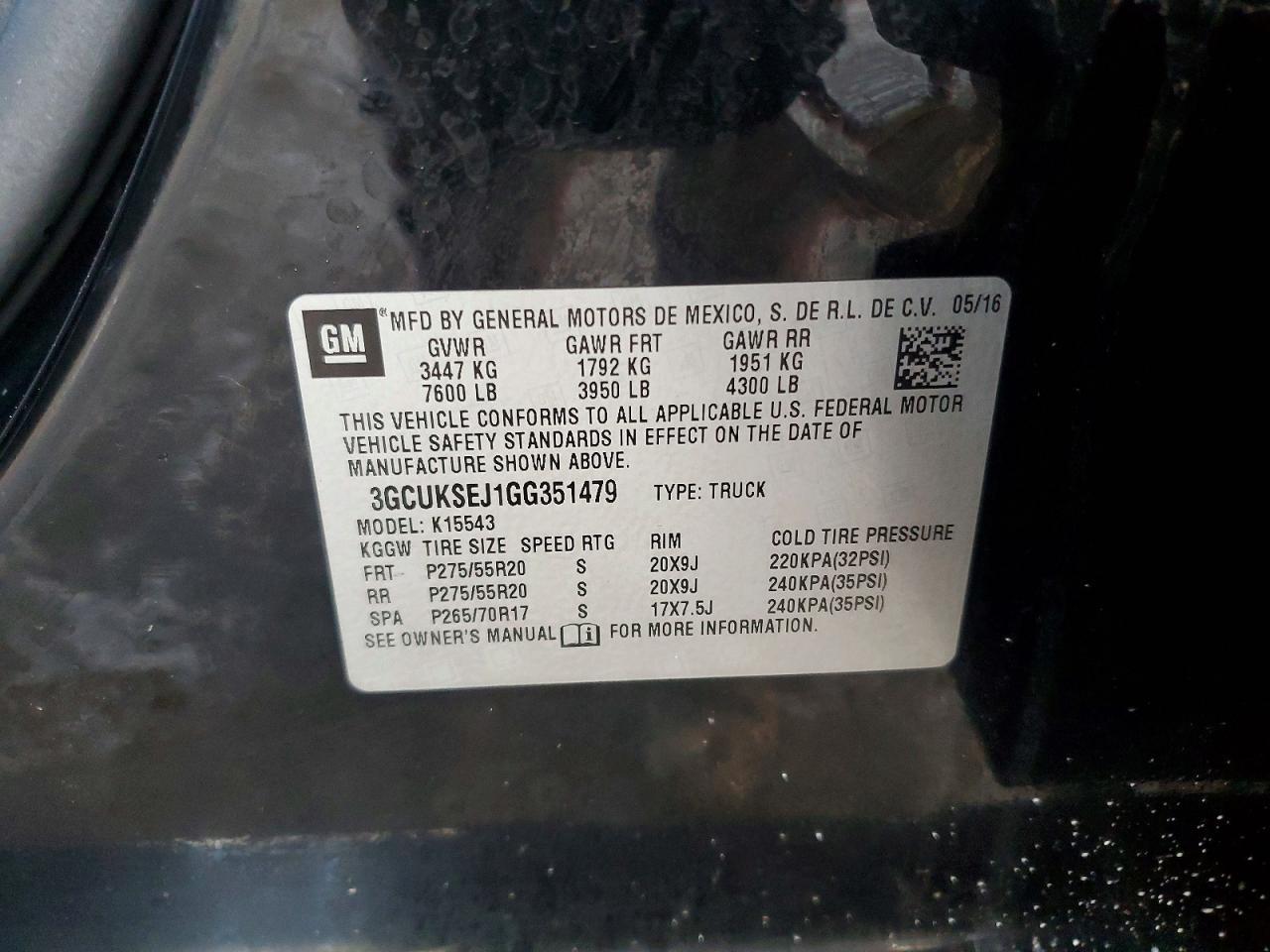 2016 Chevrolet Silverado K1500 LTZ