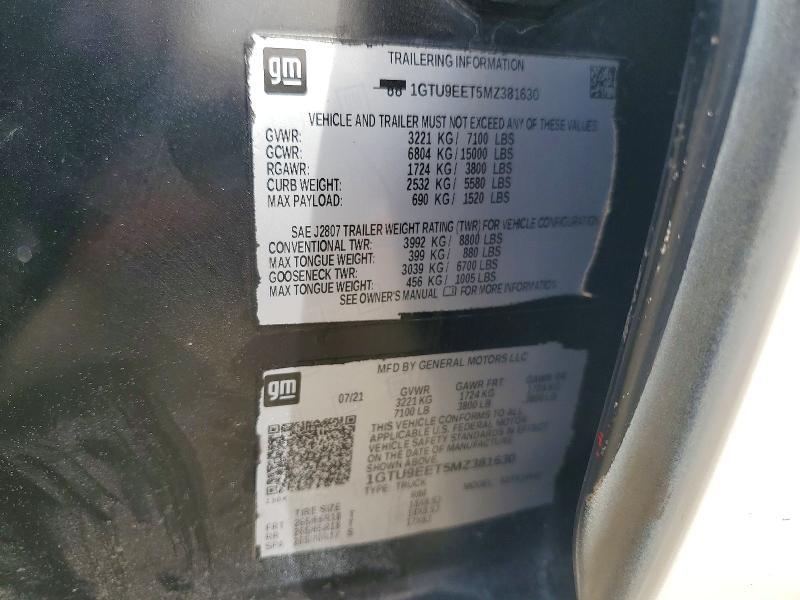 2021 GMC Sierra K1500 AT4