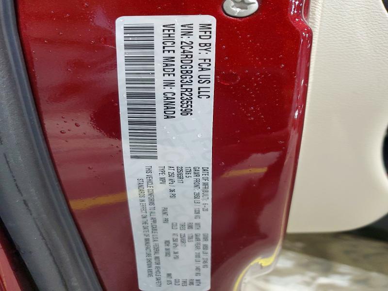 2020 Dodge Grand Caravan se