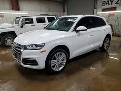 Salvage cars for sale from Copart Elgin, IL: 2019 Audi Q5 Premium Plus