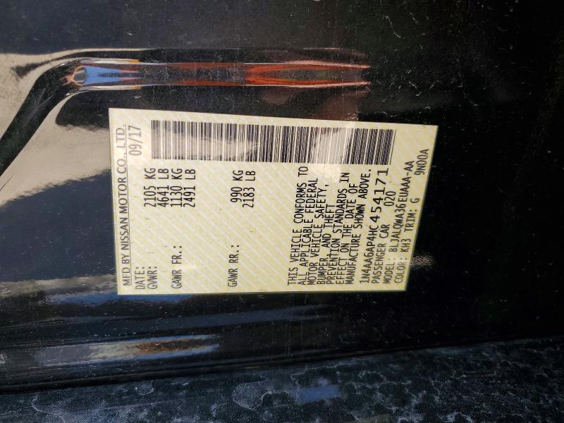 2017 Nissan Maxima 3.5 s