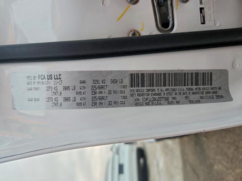 2018 Jeep Cherokee Latitude