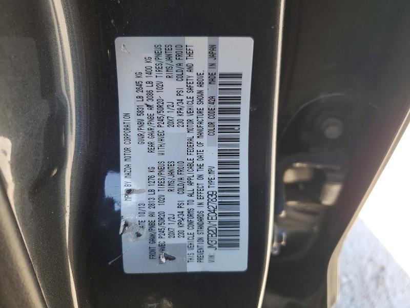 2014 Mazda Cx-9 Grand Touring