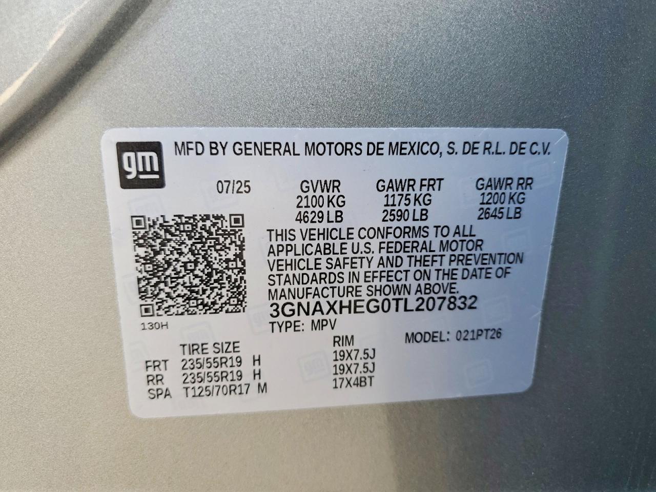 2026 Chevrolet Equinox lt