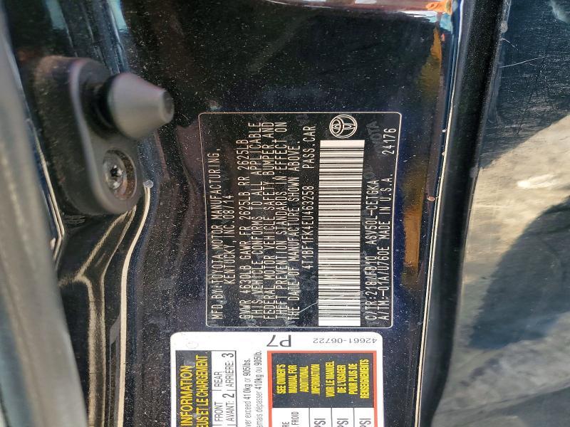 2014 Toyota Camry xle