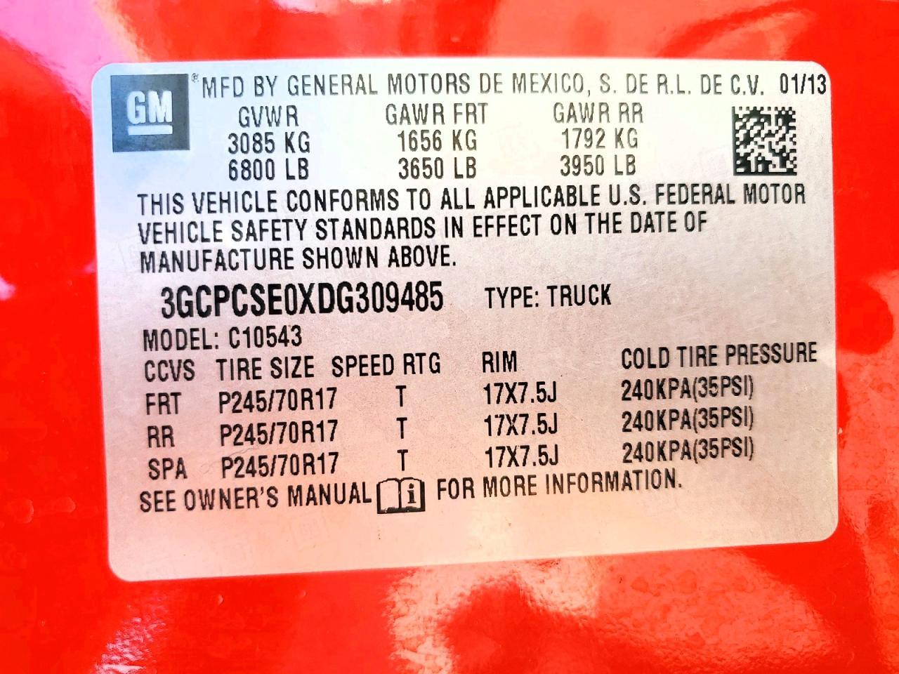 2013 Chevrolet Silverado C1500 LT