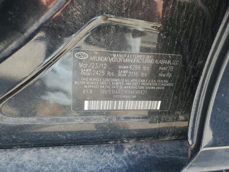2012 Hyundai Sonata gls
