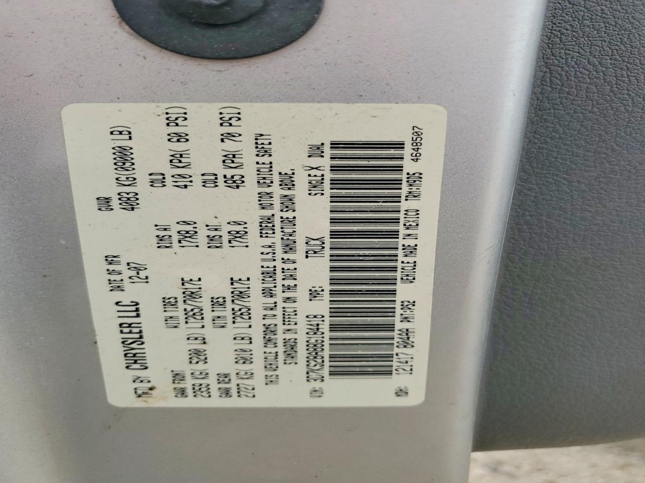2008 Dodge RAM 2500 ST