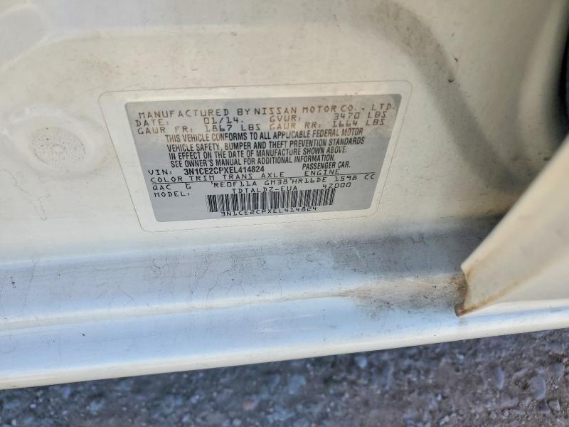 2014 Nissan Versa Note sv
