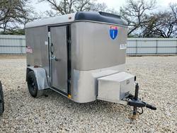 Salvage trucks for sale at New Braunfels, TX auction: 2024 Itrn 2024 Interstate West Corp CRD508SAFS Enclosed Carg