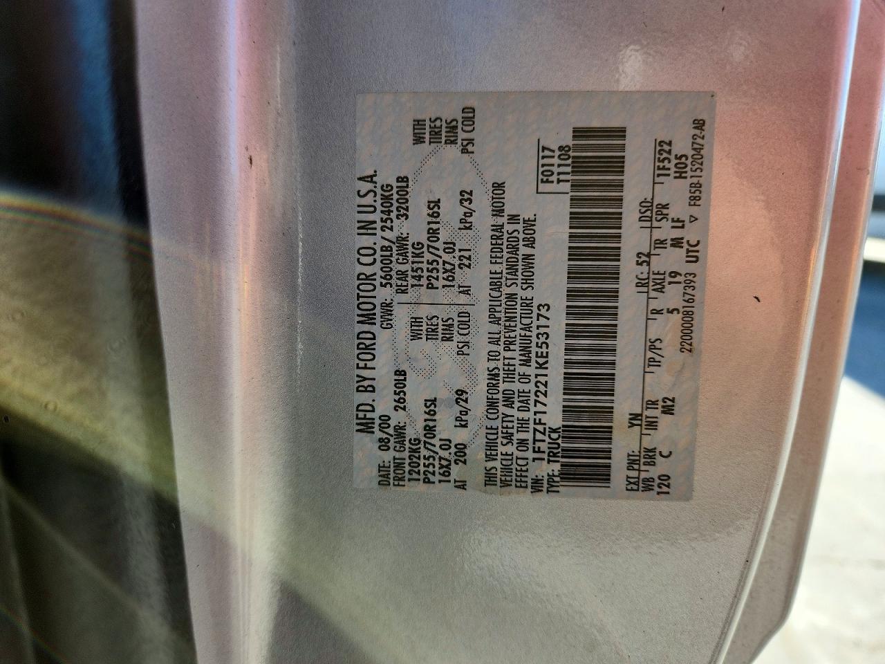 2001 Ford F150