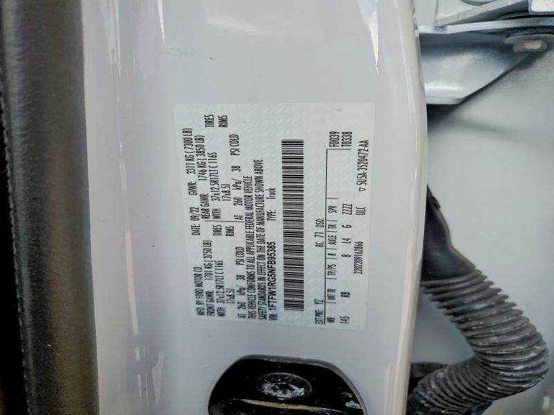 2022 Ford F150 Raptor