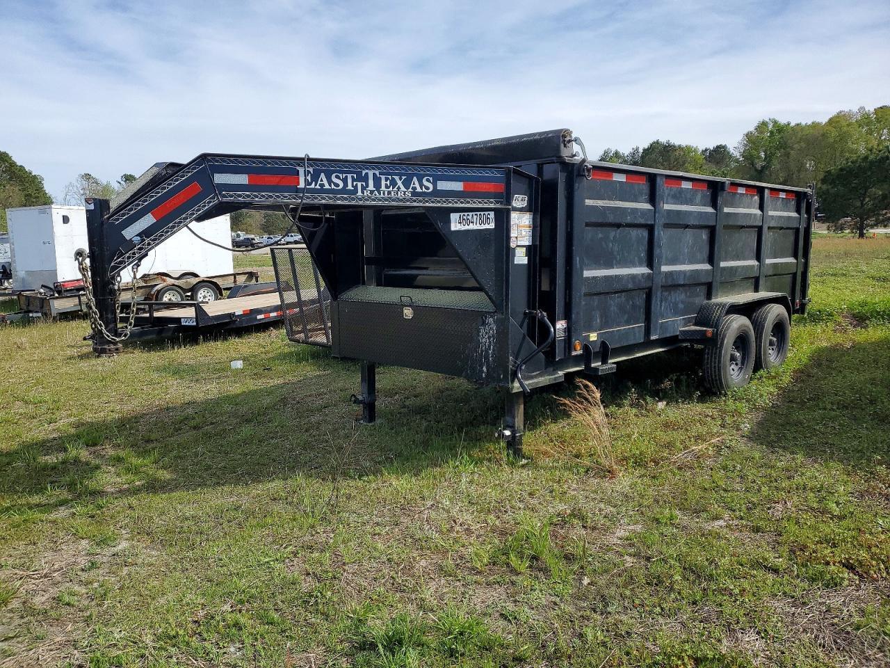 2022 East Texas Dump Trailer