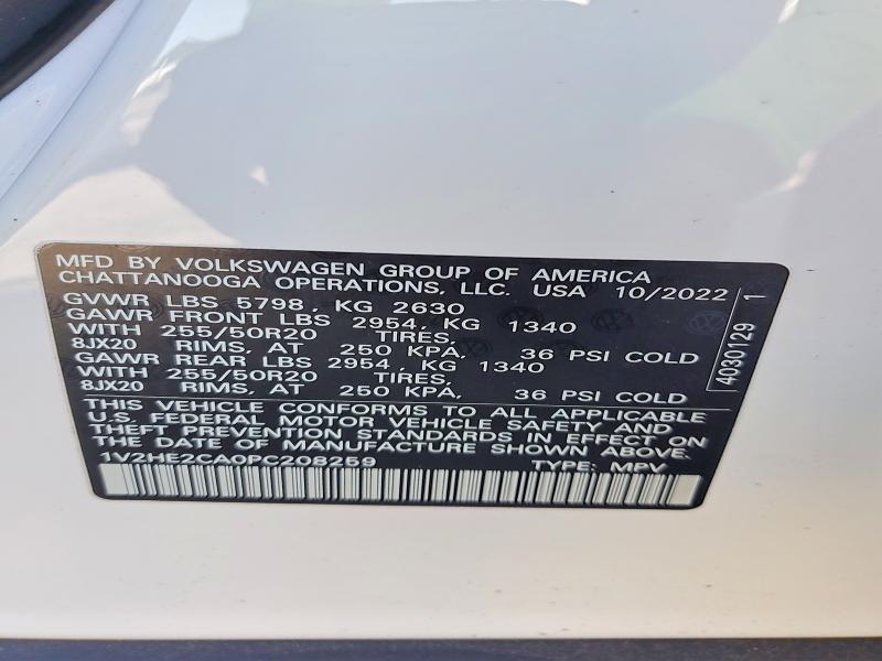 2023 Volkswagen Atlas Cross Sport se