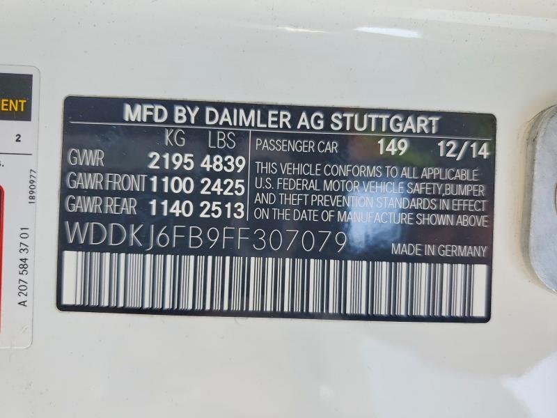 2015 Mercedes-Benz E 400