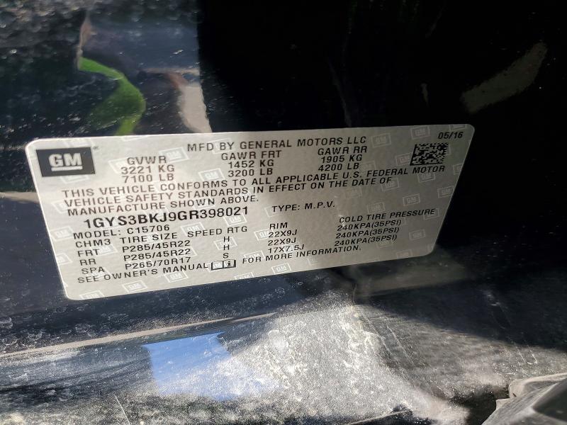 2016 Cadillac Escalade Luxury