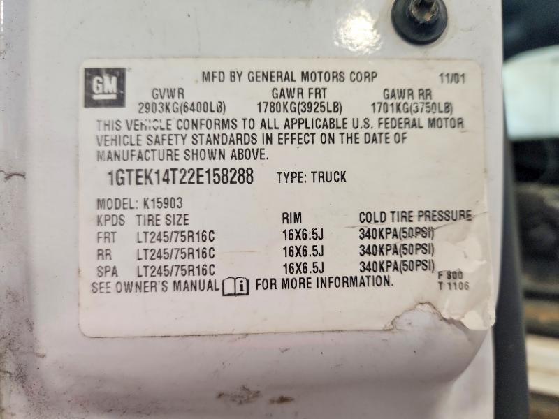 2002 GMC New Sierra K1500