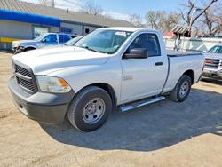 Salvage trucks for sale at Wichita, KS auction: 2013 Dodge RAM 1500 ST