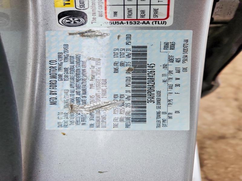 2010 Ford Fusion se
