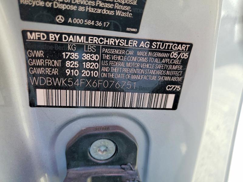 2006 Mercedes-Benz Slk 280