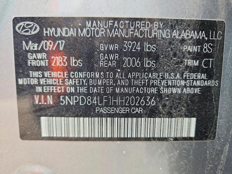 2017 Hyundai Elantra Value Edition