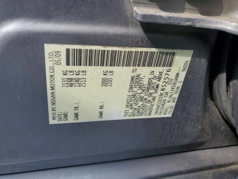 2009 Nissan Maxima 3.5 s