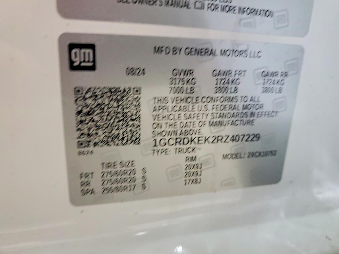 2024 Chevrolet Silverado K1500 LT-L