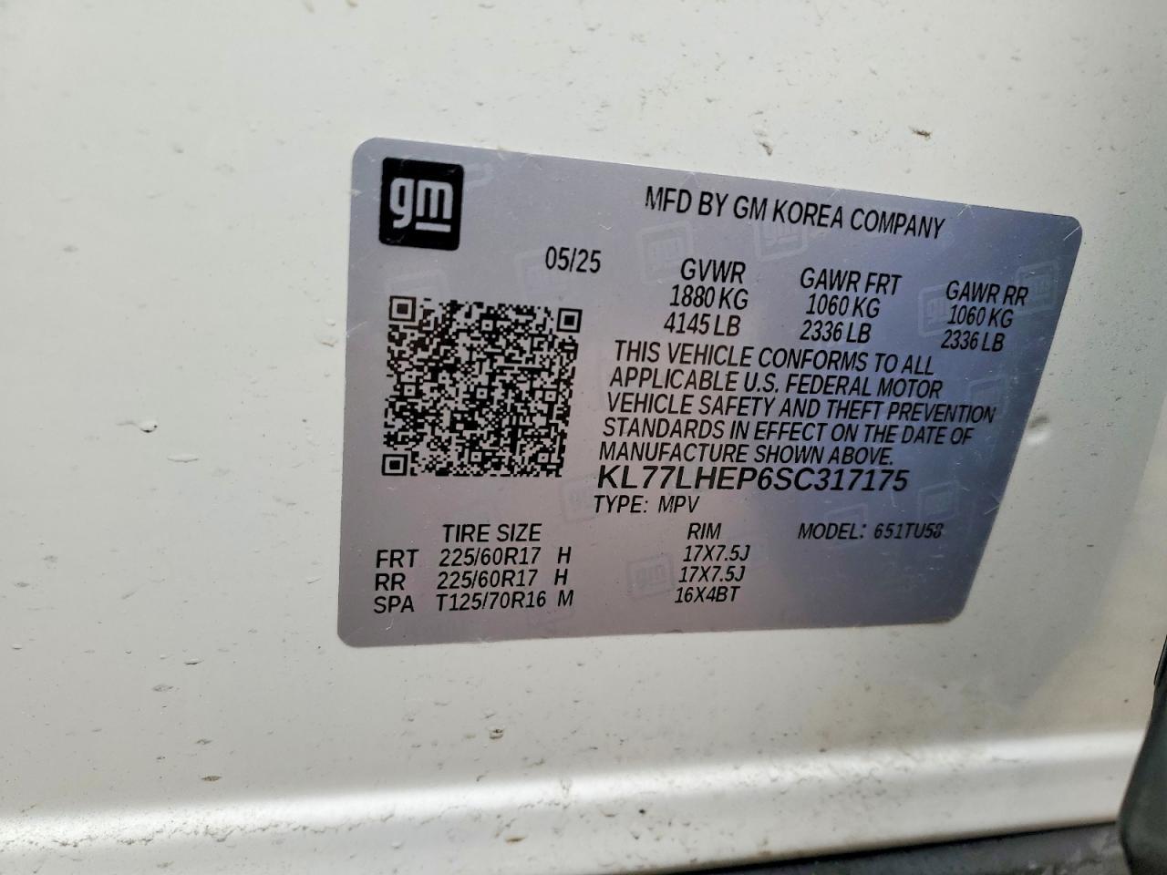 2025 Chevrolet Trax 1LT