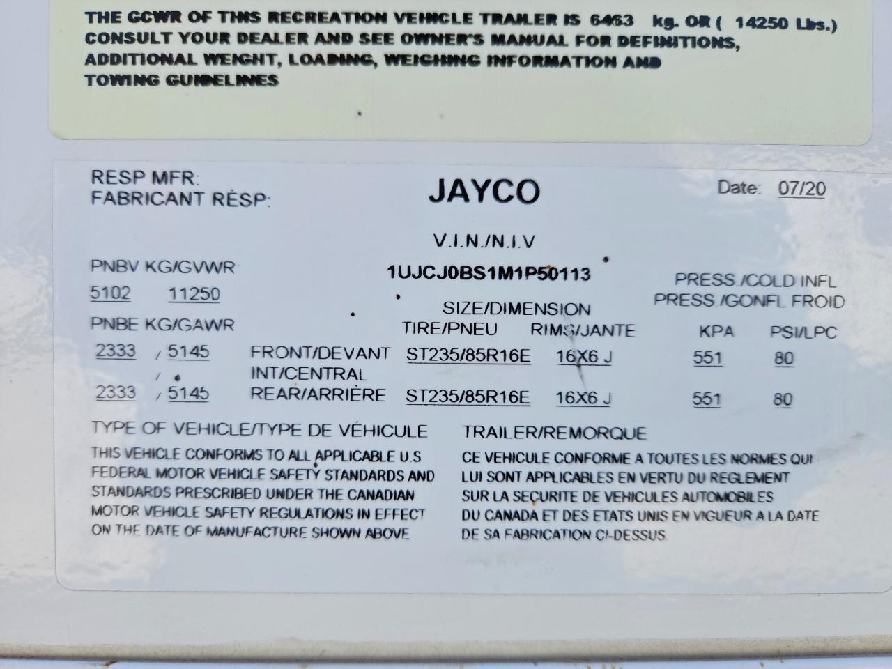 2021 Jayco Eagle ht 29.5bhok