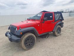 Jeep salvage cars for sale: 2016 Jeep Wrangler Sport