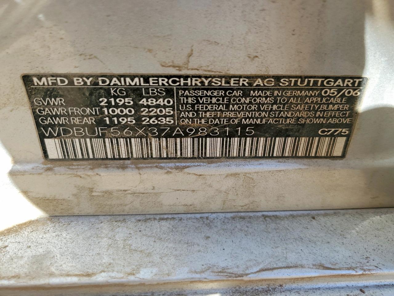 2007 Mercedes-Benz E 350
