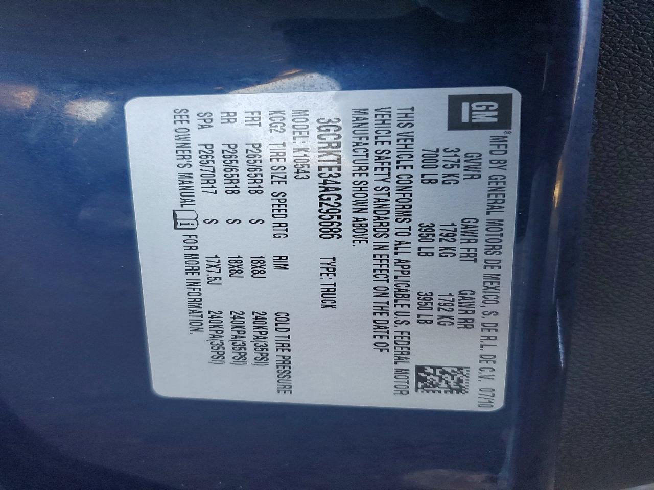 2010 Chevrolet Silverado K1500 LTZ