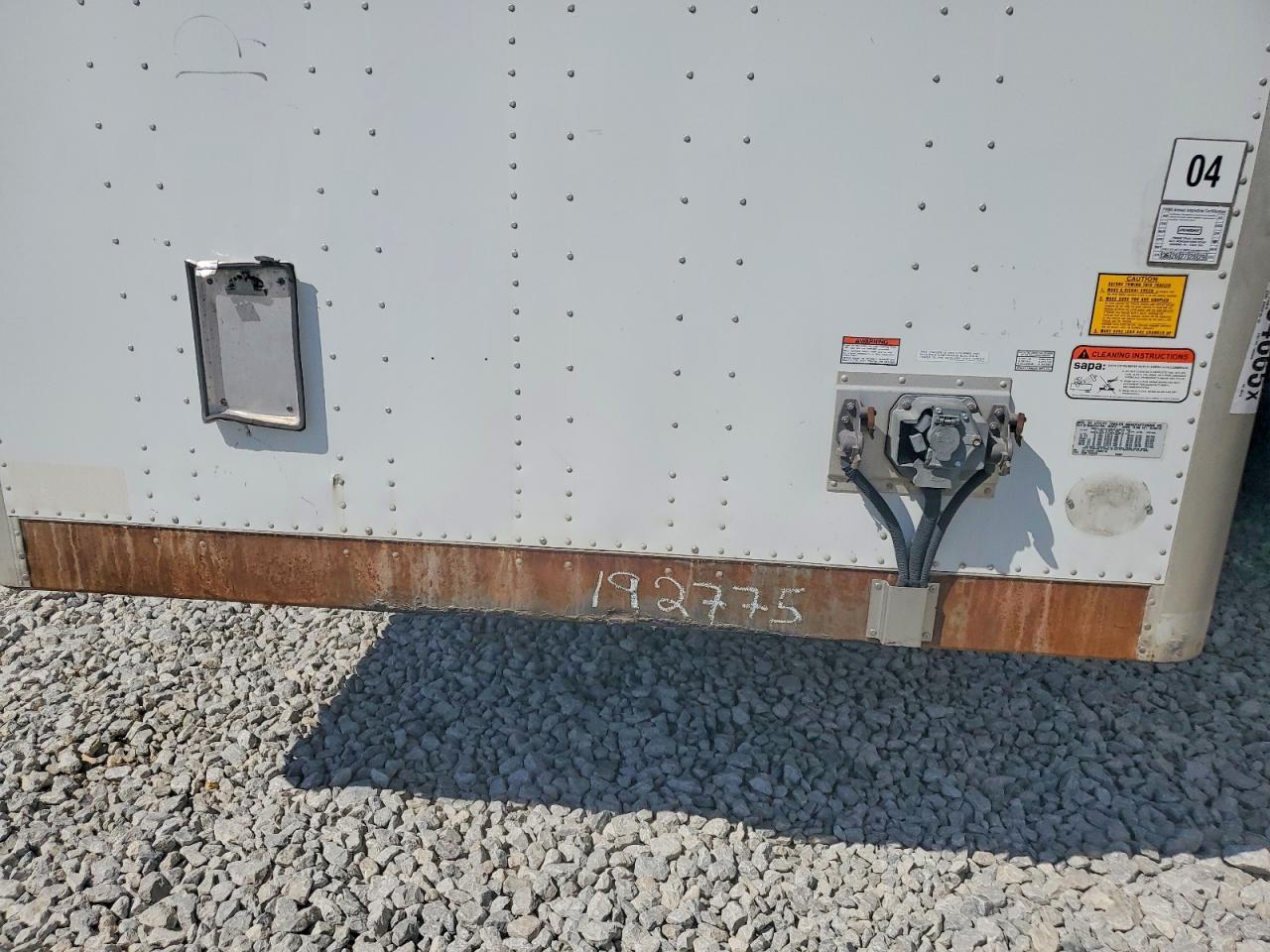 2017 Utility VS2DX DRY Van Trailer