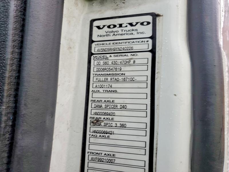 2000 Volv VN
