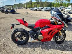 Salvage motorcycles for sale at Greenwell Springs, LA auction: 2022 Ducati Panigale V4S