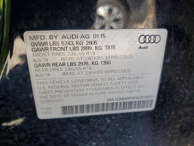 2015 Audi Q5 tdi Premium Plus