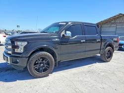 Salvage trucks for sale at Corpus Christi, TX auction: 2015 Ford F150 Supercrew