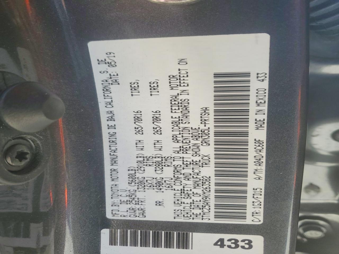 2019 Toyota Tacoma TRD OFF-Road