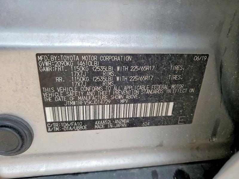 2019 Toyota Rav4 xle