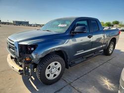 Salvage trucks for sale at Grand Prairie, TX auction: 2010 Toyota Tundra Grade